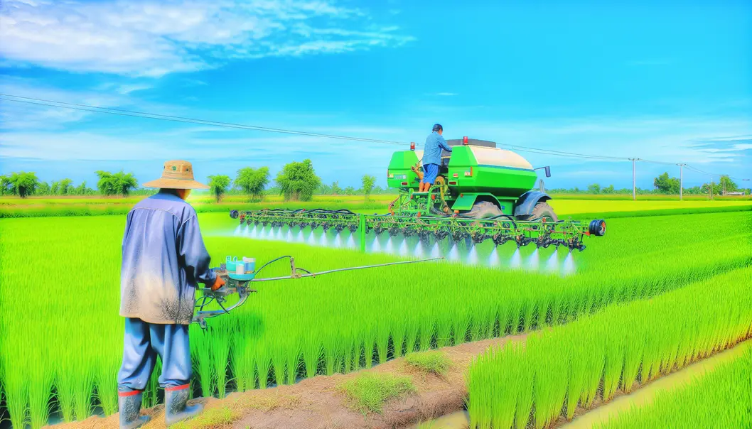 Various types of fertilizers used in modern farming.