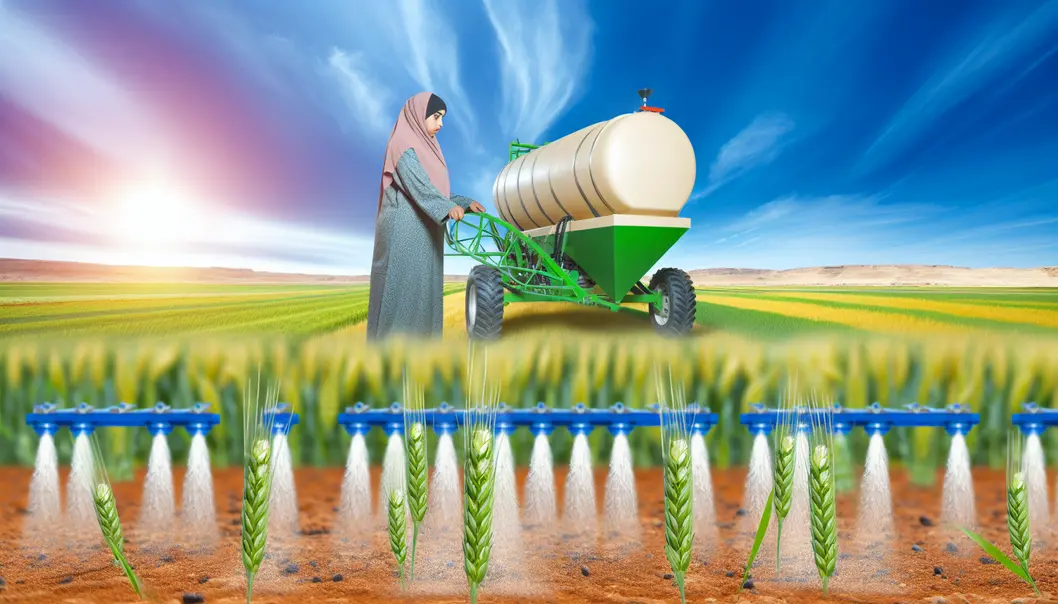 Illustration showcasing different types of fertilizers with nutrient labels.